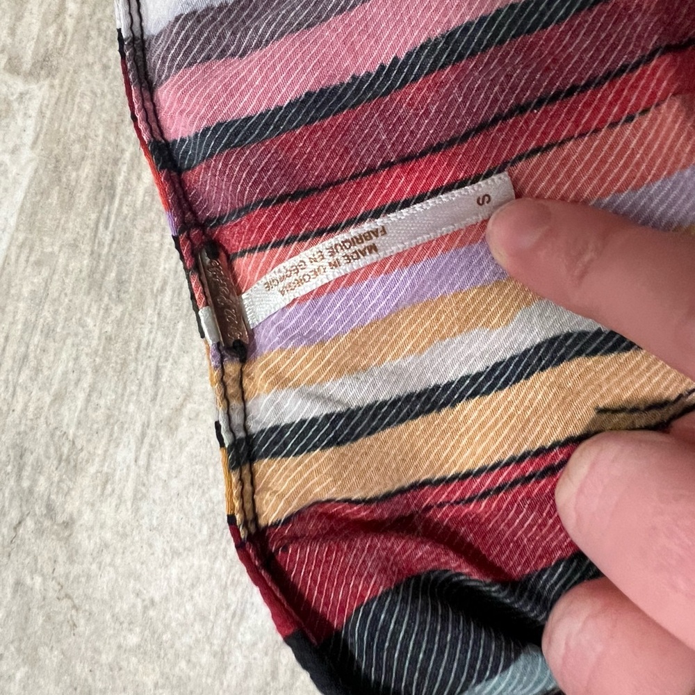 Free People Multicolor Striped Slip Dress - Picture 7 of 11